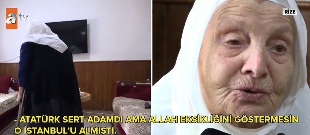 112 yaşındaki Fadime Nine mucizesi