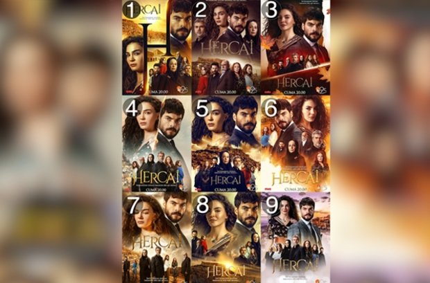 Hercai'nin afişini izleyiciler seçiyor