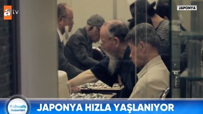 Japonya hızla yaşlanıyor
