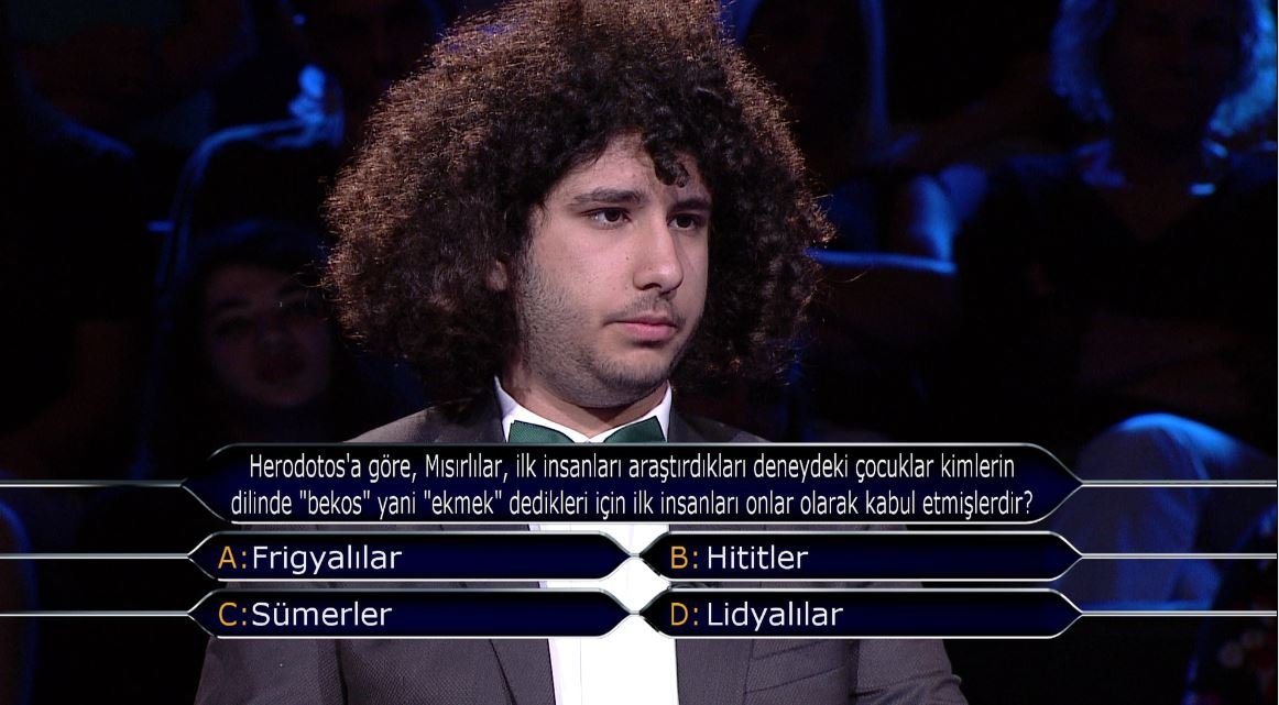 Arda Ayten,1.000.000 TL'nin sahibi oldu!