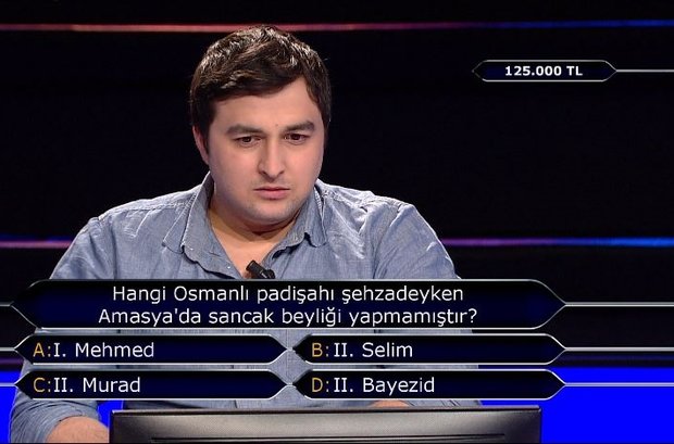 Hangi Osmanli Padisahi Sehzadeyken Amasya Da Sancak Beyligi Yapmamistir Atv