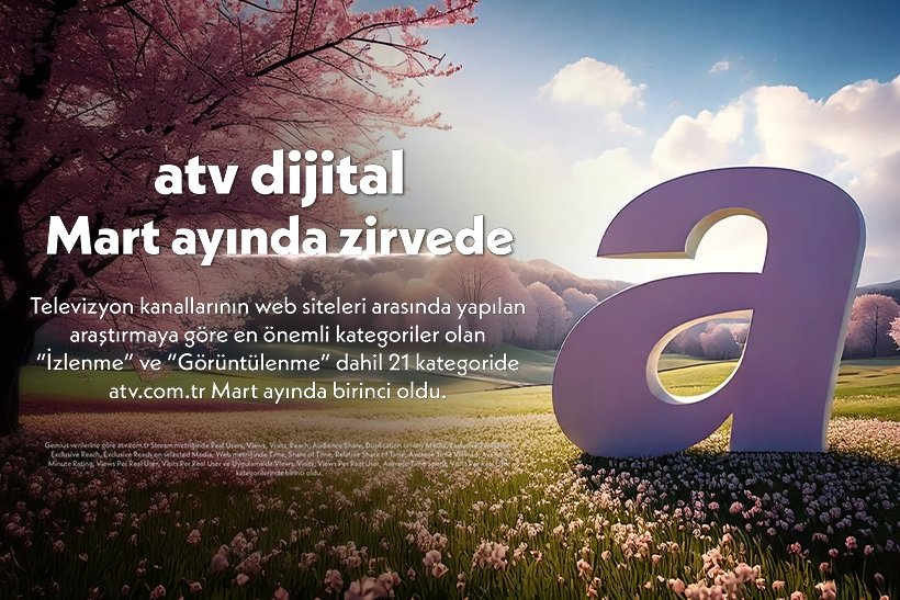 atv dijital Mart ayında zirvede