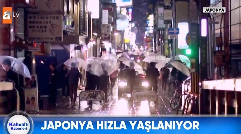Japonya hızla yaşlanıyor