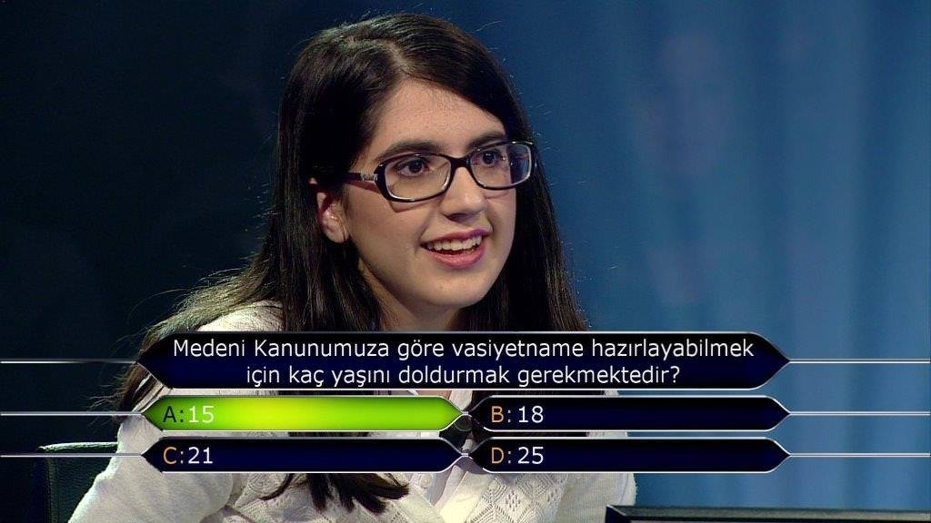 Milyoner'in 416. bölüm soruları
