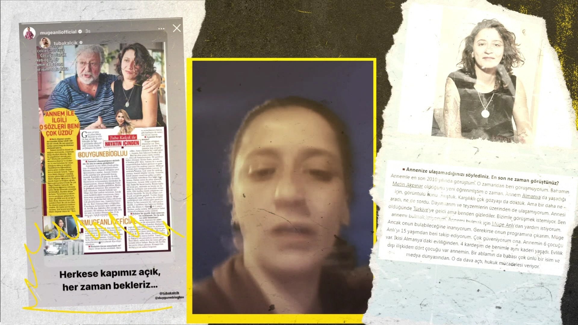 Metin Akpınar’ın kızı Duygu Nebioğlu, annesini arıyor!