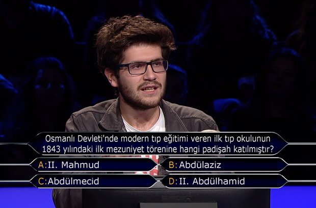 osmanli devleti nde modern tip egitimi veren ilk tip okulunun 1843 yilindaki ilk mezuniyet torenine hangi padisah katilmistir atv