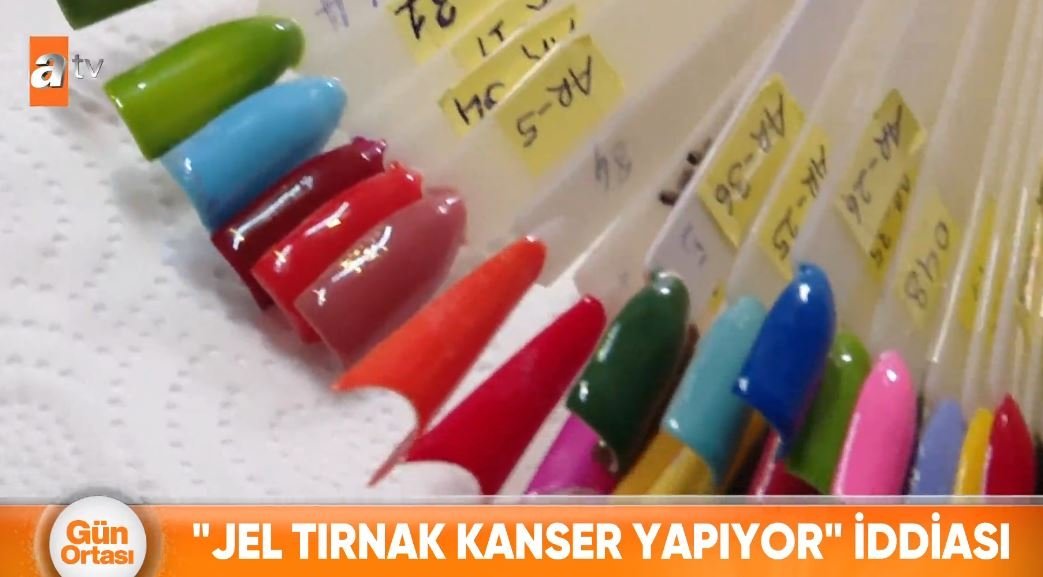 Kalıcı ojede kanser tehlikesi