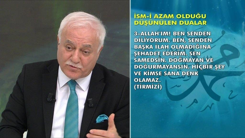 İsm-i Azam olduğu düşünülen dualar
