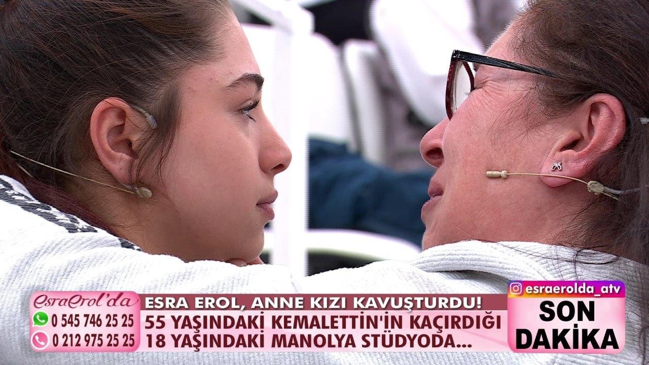 37 yaş büyük spor hocasıyla kaçan 18 yaşındaki genç kız Esra Erol'a damga vurdu!