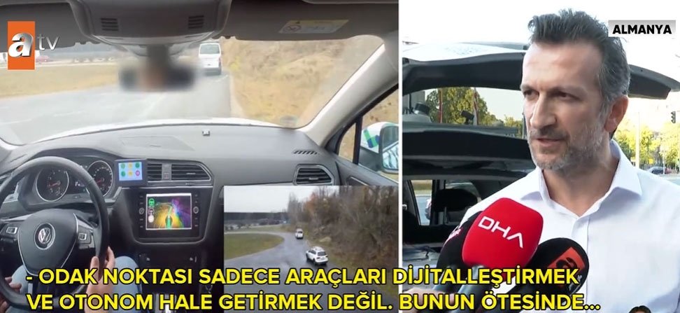 Sensörlü, otonom araç