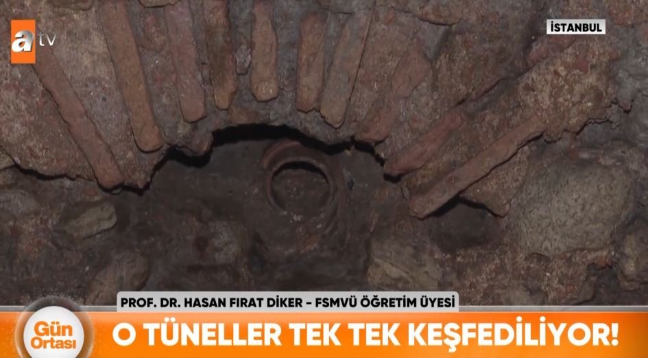 Ayasofya’nın altında tarih yatıyor  