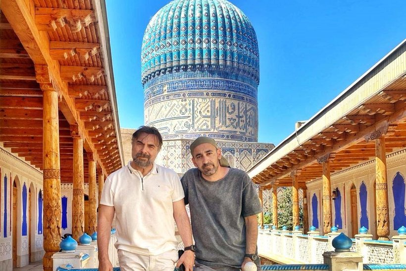 'Ben Bu Cihana Sığmazam' ekibi Özbekistan'da