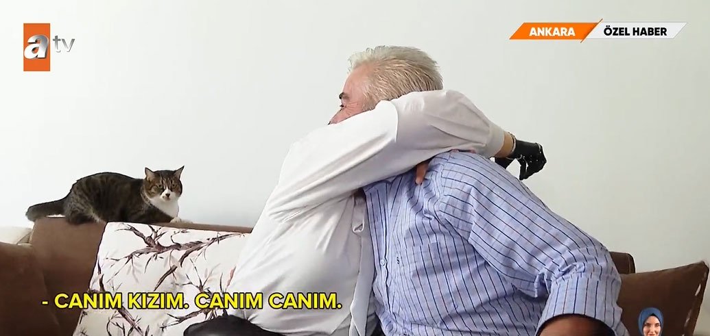 Rabia Birsen Göğercin'in babası atv Haber’de