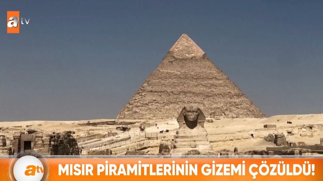 Mısır piramitlerinin gizemi çözüldü