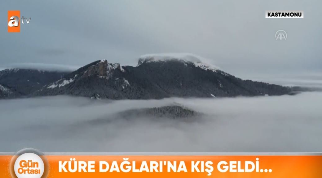 Küre Dağları’ndan muhteşem görüntüler