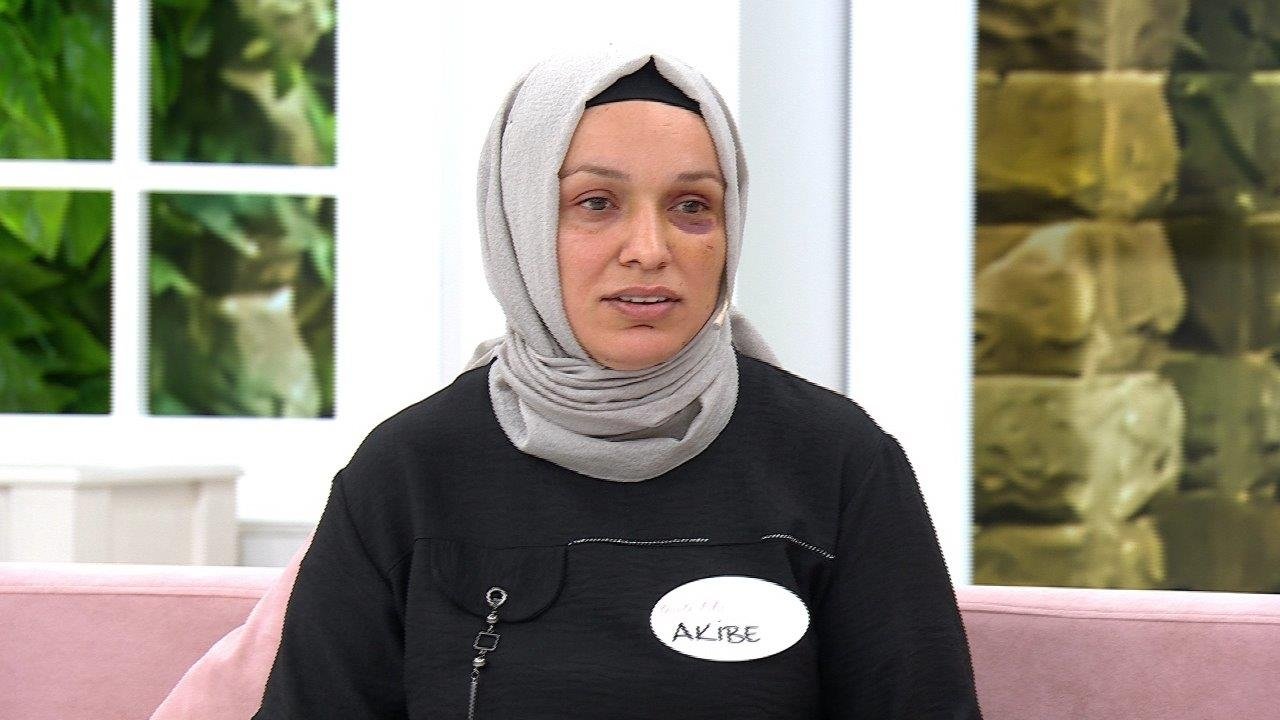 ''Kocam beni öldüresiye dövdü''