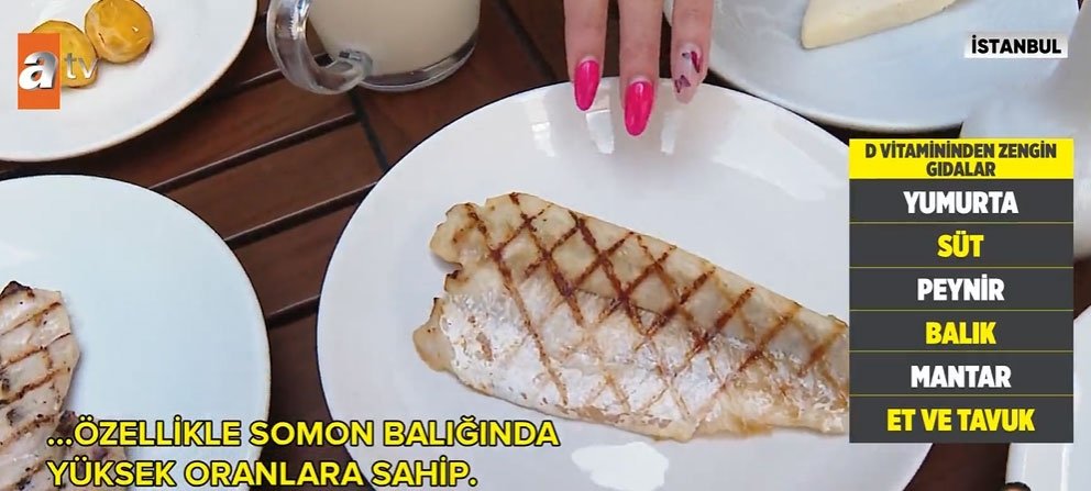 D vitamini hangi gıdalarda var?