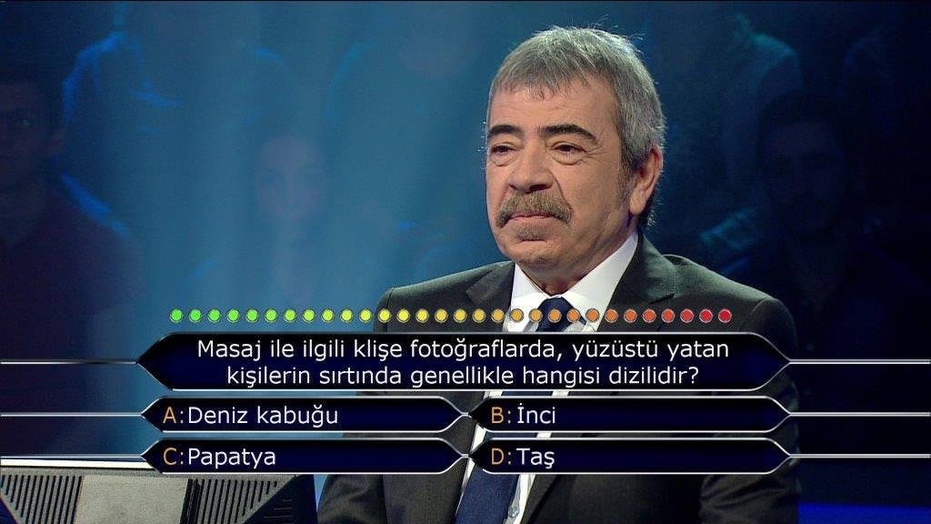 Milyoner'in 416. bölüm soruları