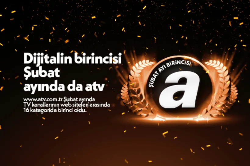 atv.com.tr Şubat ayında da zirvede