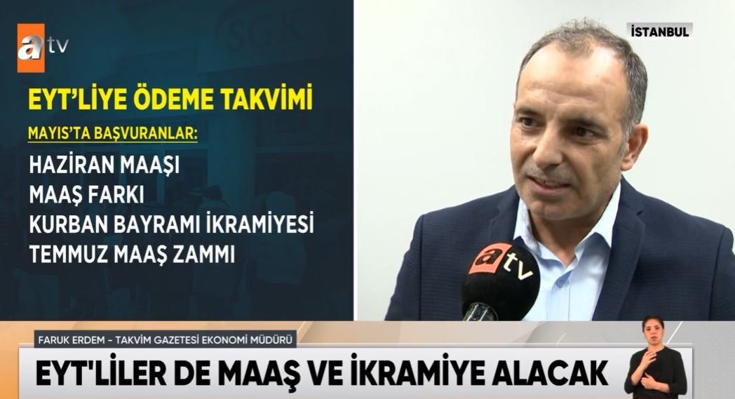 İşte EYT’liye ödeme takvimi