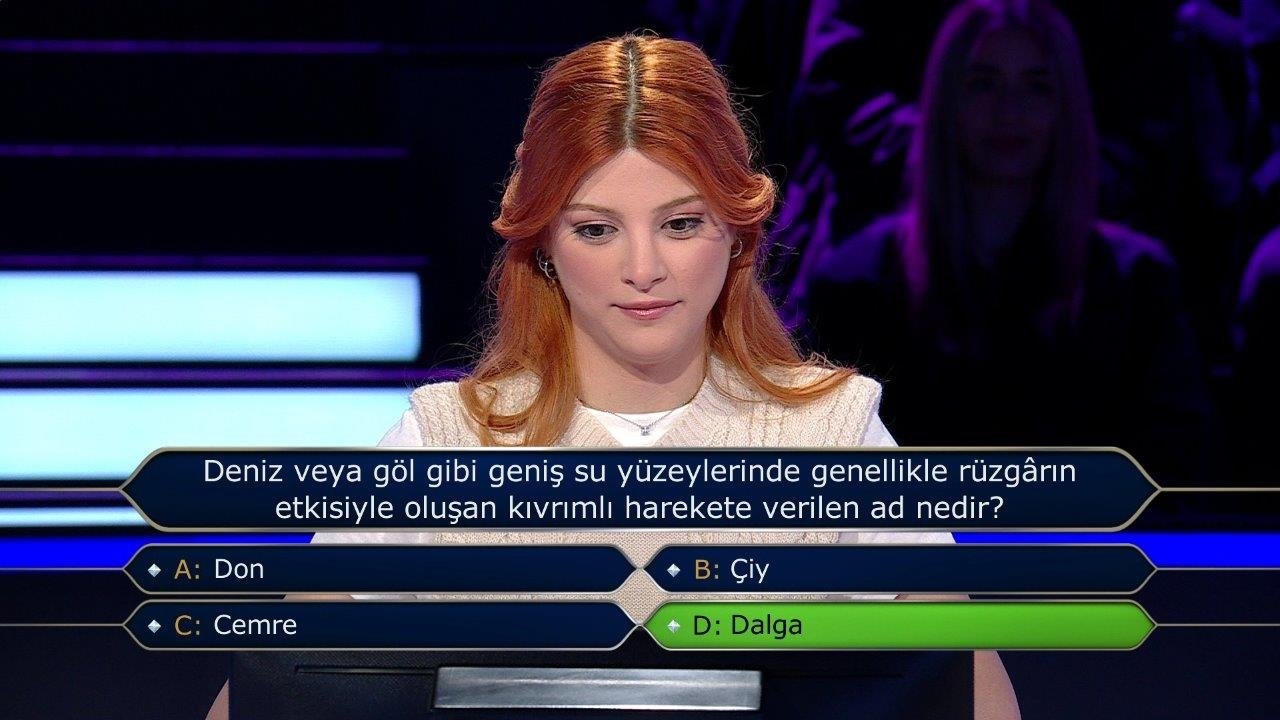 Milyoner son bölüm soruları... 