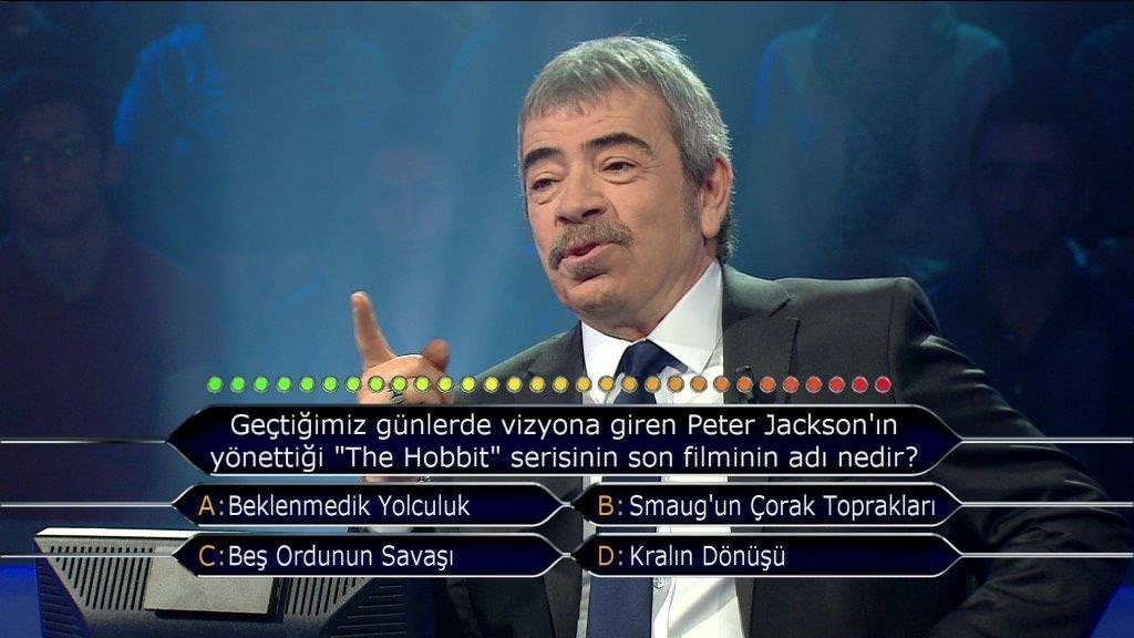 Milyoner'in 416. bölüm soruları