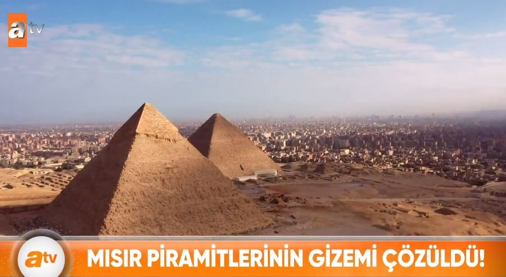 Mısır piramitlerinin gizemi çözüldü