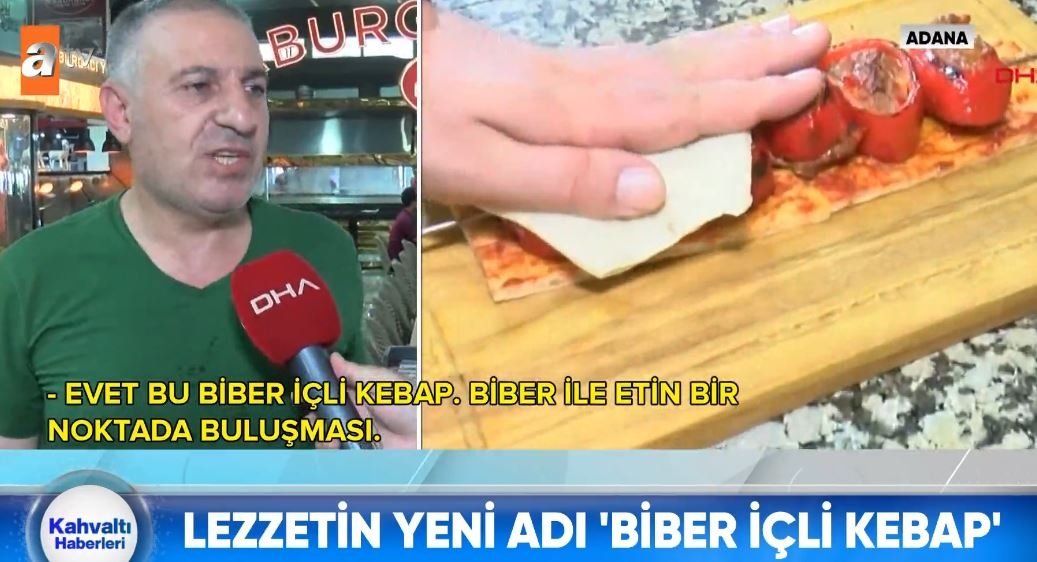 Lezzetin yeni adı ‘Biber içli kebap’