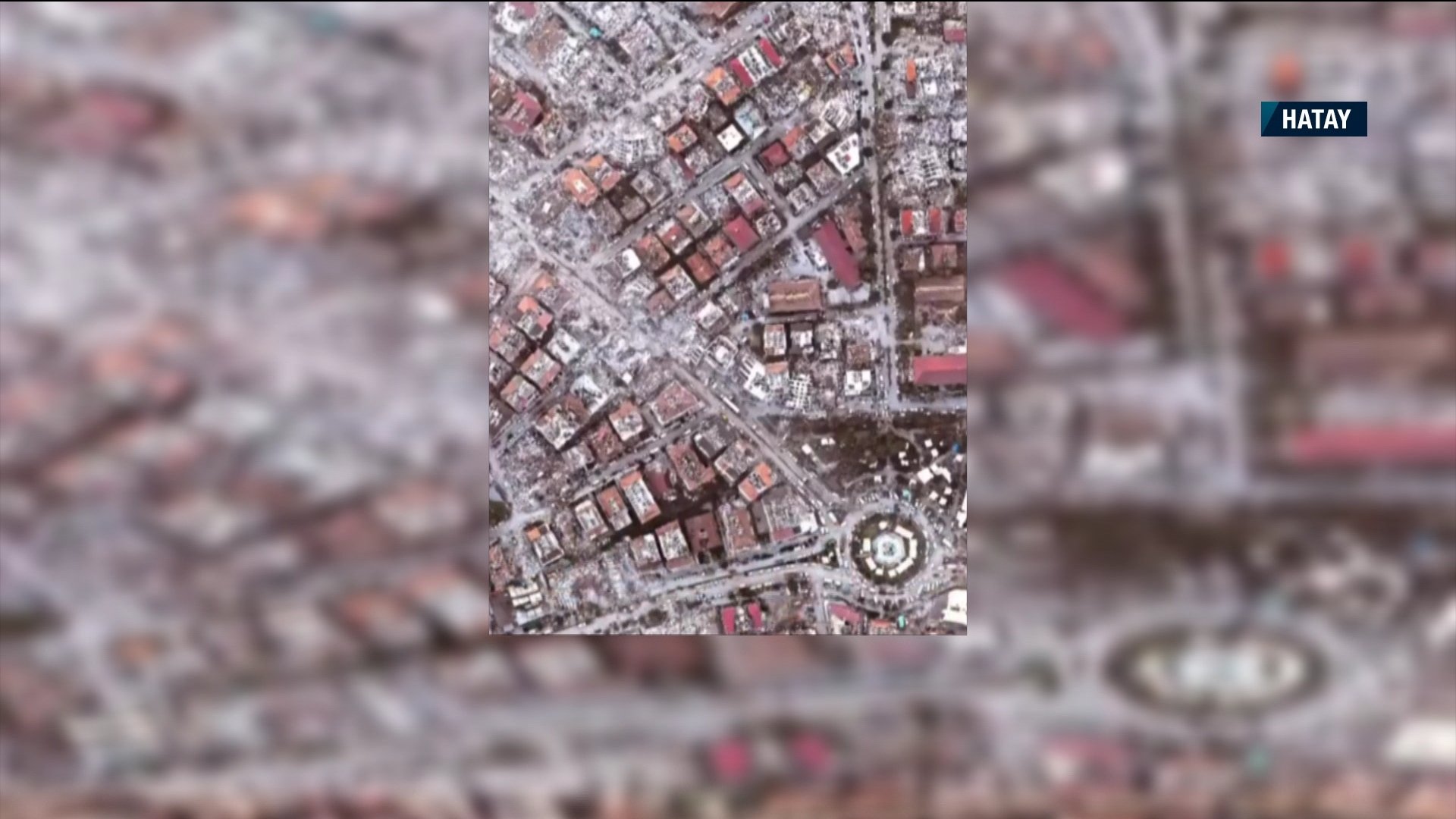 Hatay'da büyük yıkım