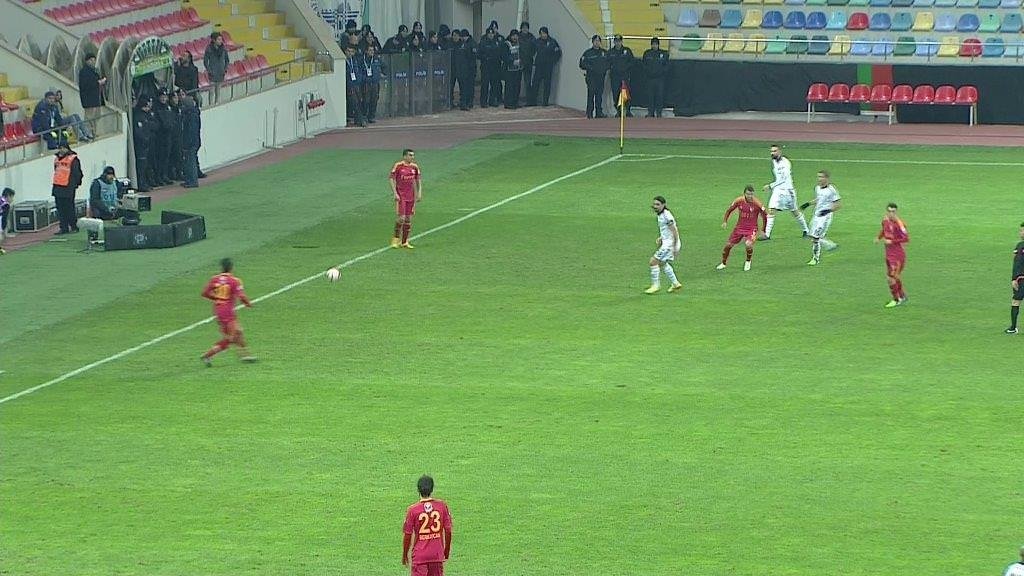 Kayserispor Fenerbahçe maçında galip çıkmadı!