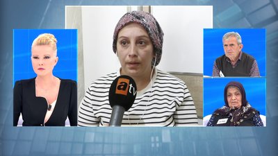 Şüphelerin odağındaki eş canlı yayında