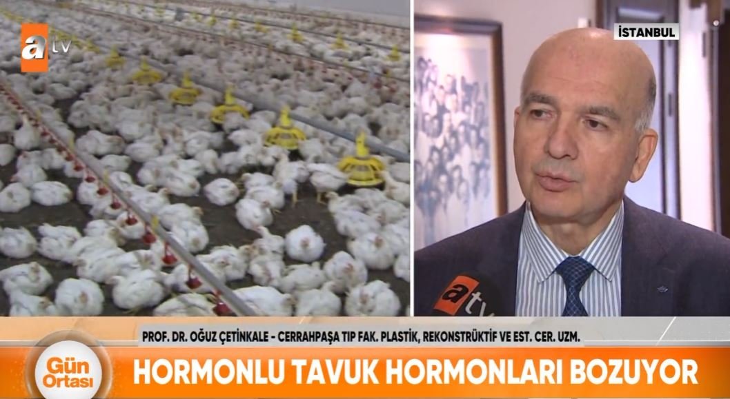 Hormonlu tavuk hormonları bozuyor