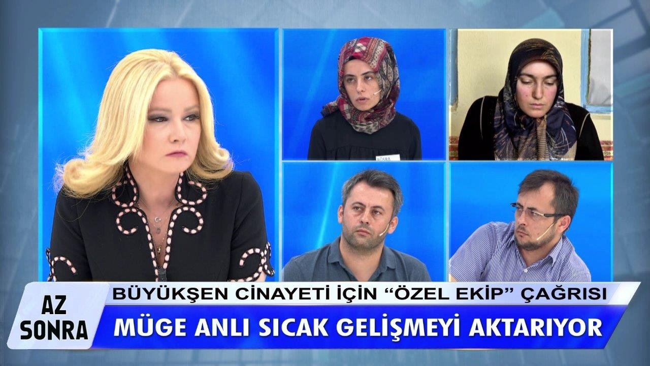 Müge Anlı'da gündeme gelen Büyükşen Çifti cinayeti davasında yeni gelişme!