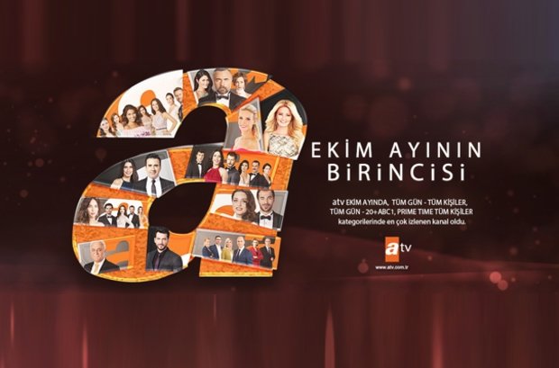 atv Ekim ayında da birinci