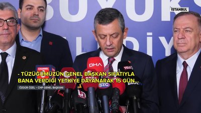 CHP olağanüstü kurultaya gidiyor
