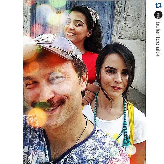 Günebakan dizisinin setinden kareler