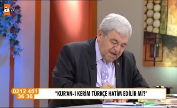 Kur’an-ı Kerim Türkçe hatim edilir mi?