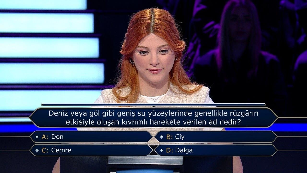 Milyoner son bölüm soruları... 