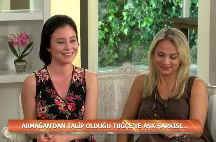 Armağan ve arkadaşlarından tuğçeye jest