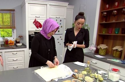 Hazır yufkadan baklava!