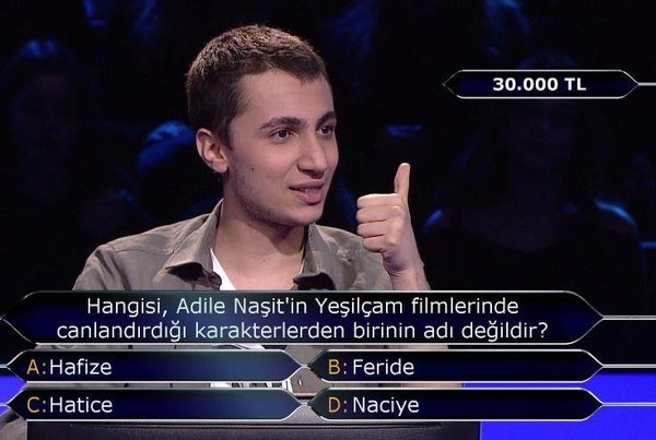 Hangisi, Adile Naşit'in Yeşilçam filmlerinde canlandırdığı karakterlerden biri değildir?