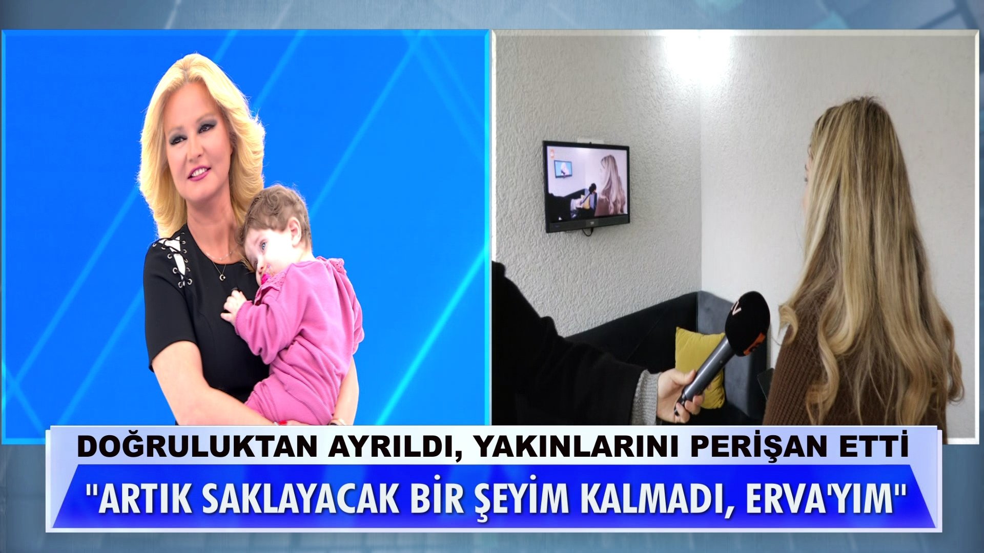 Sare, Müge Anlı sayesinde ailesinde kaldı