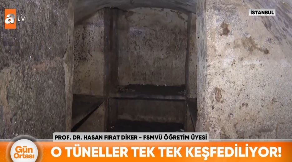 Ayasofya’nın altında tarih yatıyor  