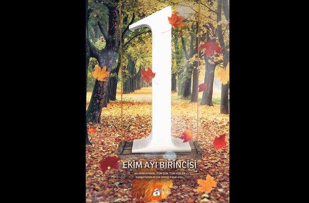 Ekim ayında zirvenin sahibi atv!