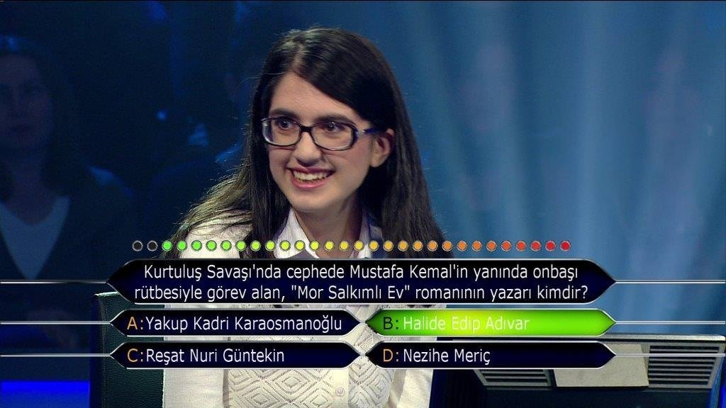 Milyoner'in 416. bölüm soruları