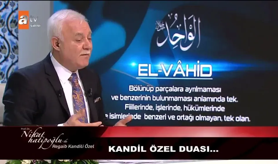 Nihat Hatipoğlu ile Regaip Kandili Özel