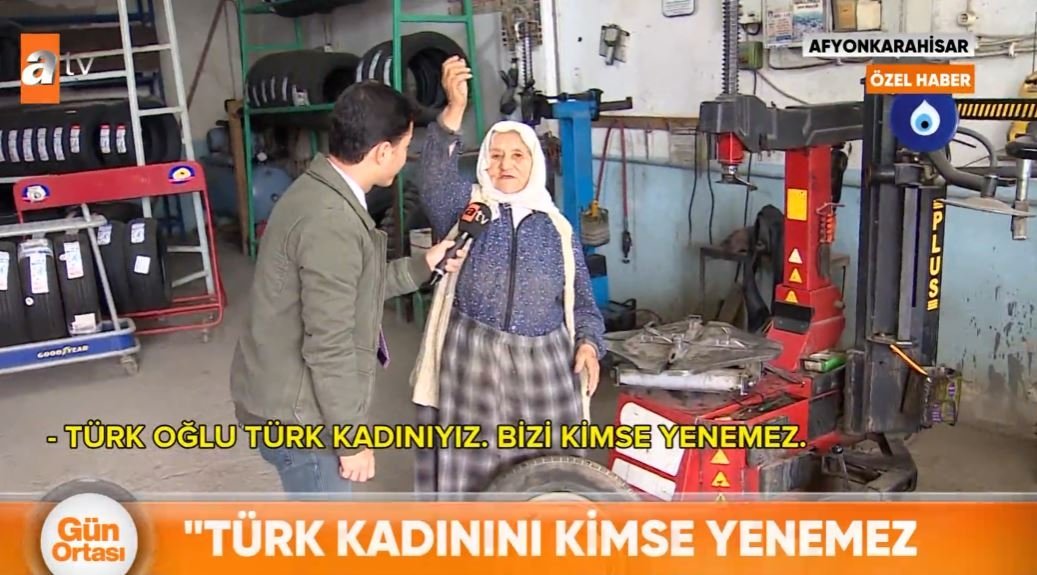 Yıllara meydan okuyan tamirci nine