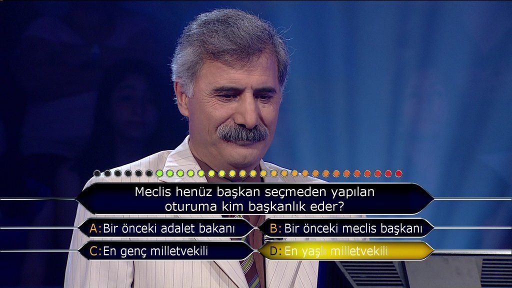 125 bin TL'lik soruda ne yaptı?