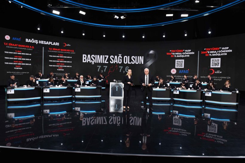 Rekor bağış, rekor izlenme