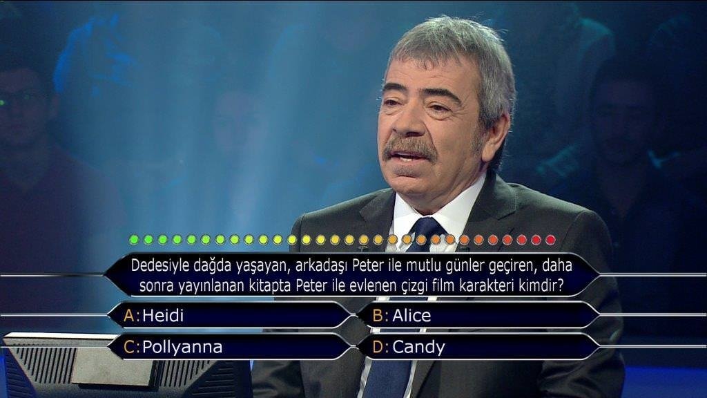 Milyoner'in 416. bölüm soruları